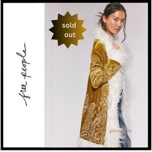 Free People Penny Lane Moon Glow Coat